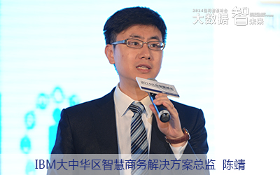 IBM大中華區智慧商務解決方案總監陳靖